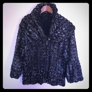 IC black and silver jacket